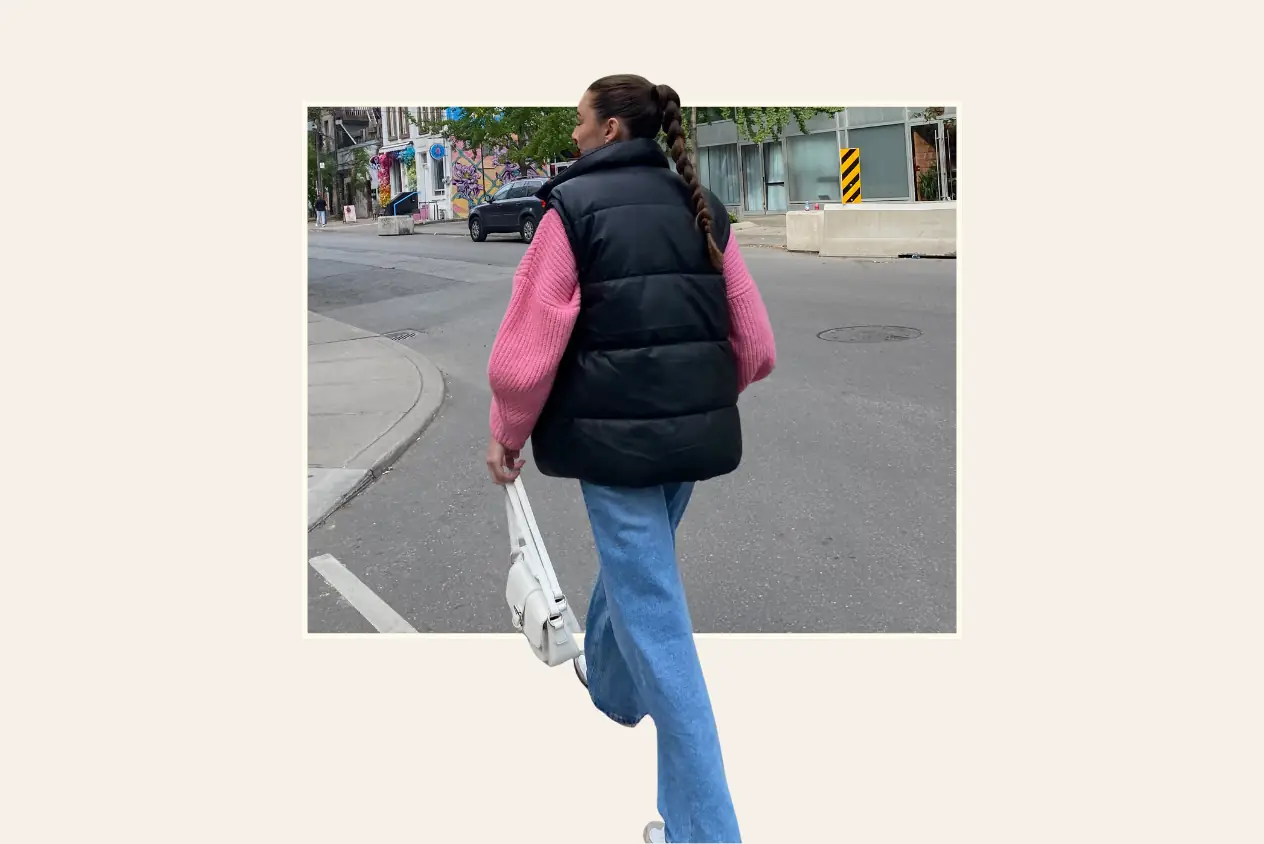 How to Style Puffer Vest to Build Cute Everyday Winter Outfits
